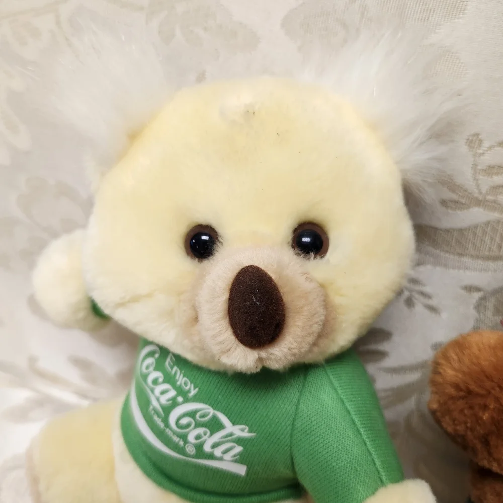 Whatabear Grrr Promotional Bear Plush - Cowboy Hat/Bandanna & Coca Cola Koala